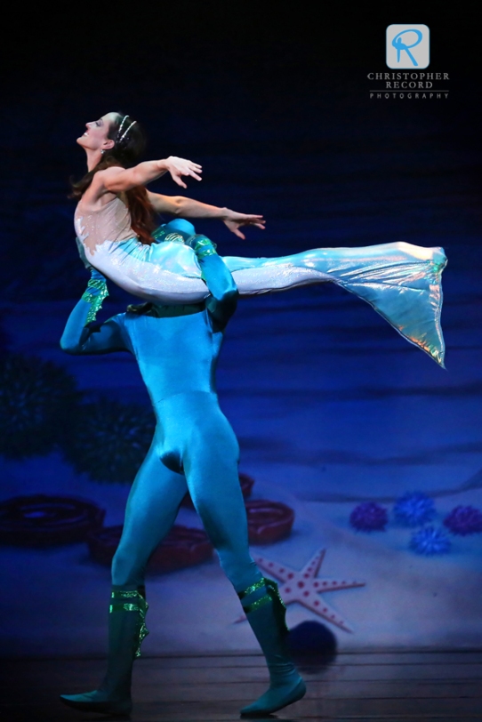 Christopher Record Dance Photography - Charlotte Ballet Little Mermaid
